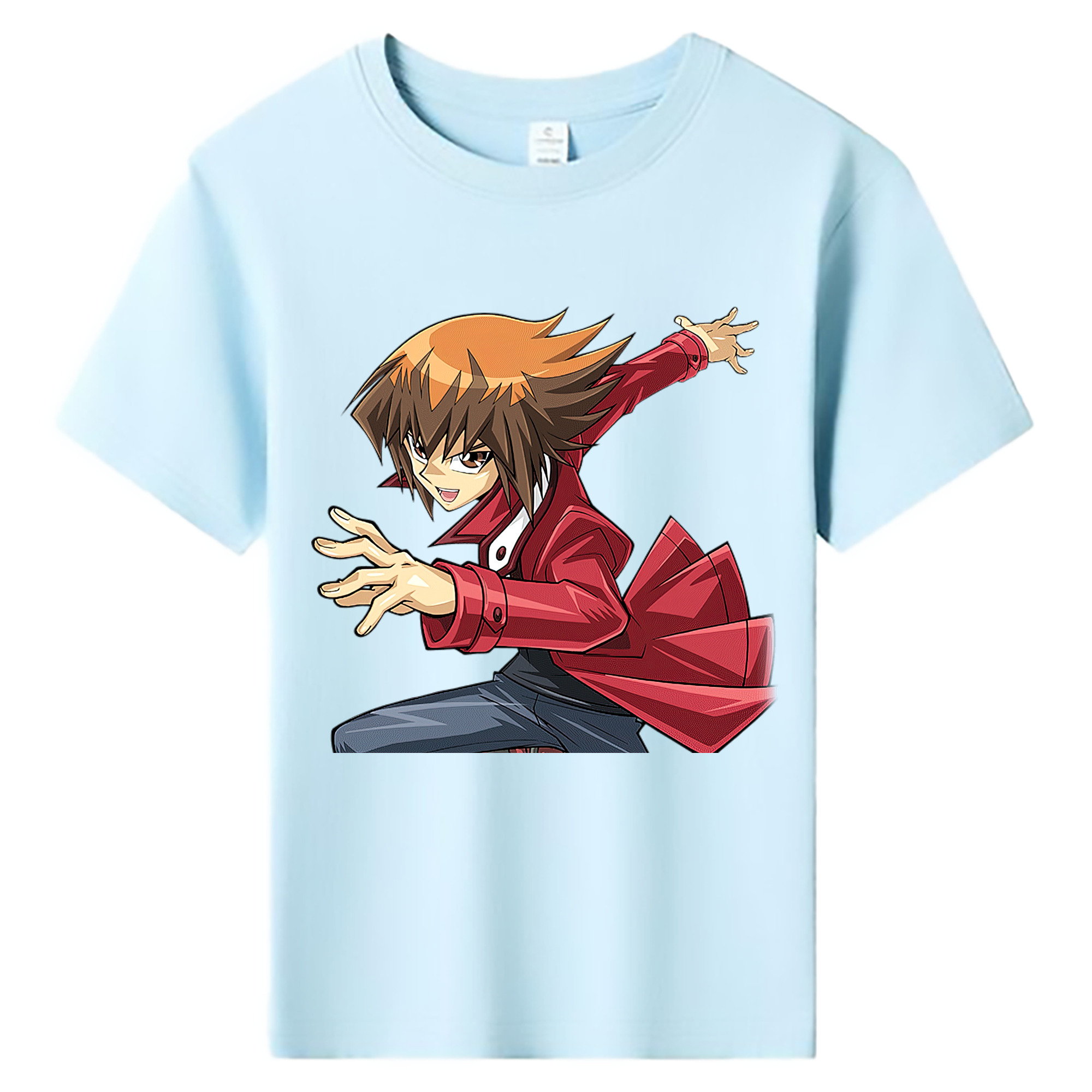（画像用） 遊☆戯☆王 Yu-Gi-Oh! 綿100％キッズTシャツ（フロントプリント）